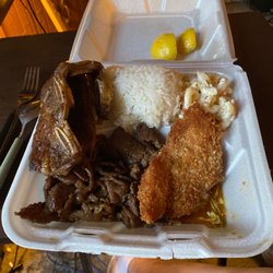 LoLo Hawaiian BBQ - Three meat Three Meat Mix