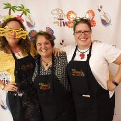 Painting with a Twist - Silly props from our painters!