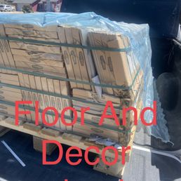 Floor And Decor packaging ready for you to take home your beautiful broken and shattered tiles. Floor And Decor packaging ready for you to take home your beautiful broken and shattered tiles.