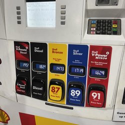 Shell - grades of fuel including Diesel