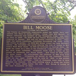 Bill Moose Historical Marker - Bill Moose Historical Marker, Columbus OH