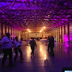 Lighting at the end of the Quinceñera Party. Colorado