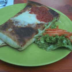 Maya - Chimichanga gefüllt mit Gemüse. Nicht zu empfehlen.