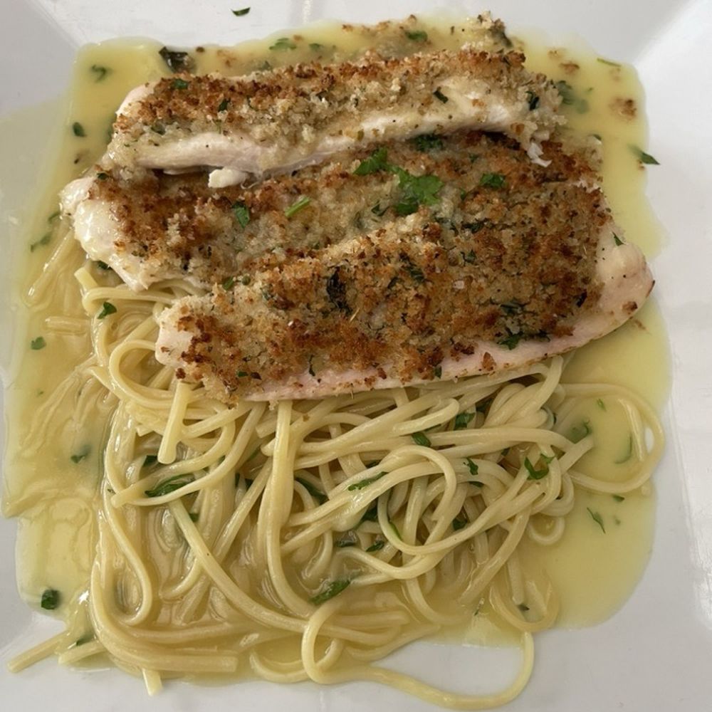Bistro 1051 - Flounder Oreganato Lunch - Italian Near Me - Clark, New Jersey