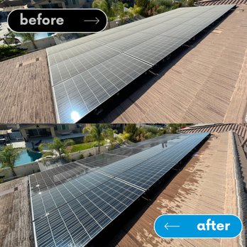 SoCal Solar Pro - Before/After Photos - Solar Panel Cleaning Near Me - Wildomar, California SoCal Solar Pro - Before/After Photos - Solar Panel Cleaning Near Me - Wildomar, California
