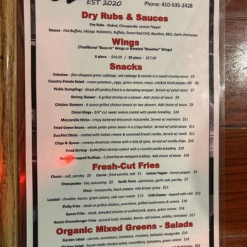 Gordy's - Menu - American Near Me - Prince Frederick, Maryland