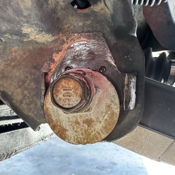 Big O Tires - Alignment tab bent and cam in wrong position - Auto Repair Near Me - San Mateo, California