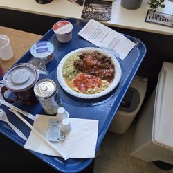 The Grand Rehabilitation And Nursing At South Point - Food left for my sister to eat no staff try to feed her she was not able to eat by her self it was put down