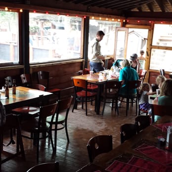 P C Junction - Outside dinning. - Sandwiches Near Me - Baileys Harbor, Wisconsin
