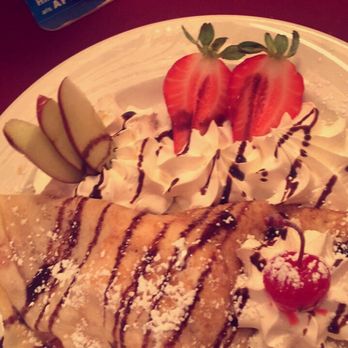 Cafe Old Vienna - Home made Apricot crepe - German Near Me - Myrtle Beach, South Carolina