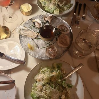 Barclay Prime - Oysters on the Half Shell Caesar Salad - Steakhouses Near Me - Philadelphia, Pennsylvania Barclay Prime - Oysters on the Half Shell Caesar Salad - Steakhouses Near Me - Philadelphia, Pennsylvania