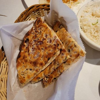 Saffron - Onion naan - Indian Near Me - Middletown, New York