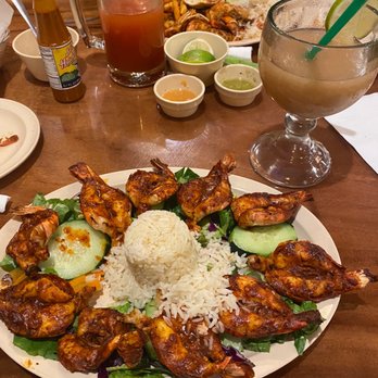 Mariscos La Costa - Camarones Zarandeados & Tamarindo Margarita (Frozen) - Mexican Near Me - Chicago, Illinois