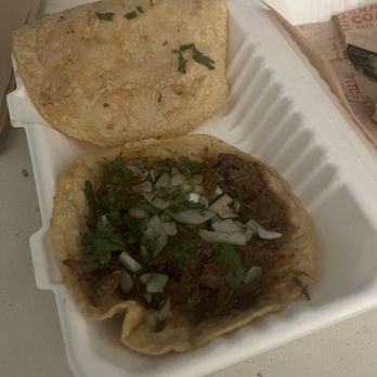 Craft Coast Beer & Tacos - Mulita. All photos on order menu show lots of cheese holding the tortillas together - Tacos Near Me - Oceanside, California