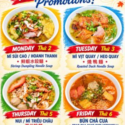 October Daily Promotions