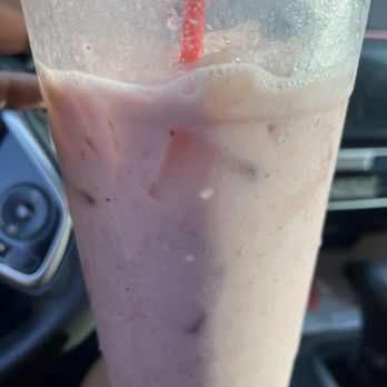 Botanas Locas - Aqua de fresa con leche (with milk) - Ice Cream & Frozen Yogurt Near Me - San Diego, California
