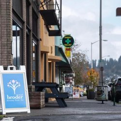 Broder - Street view from Astoria paper.