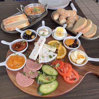 Turkish Coffee House - Simit breakfast plate - Coffee Roasteries Near Me - Kent, Washington Turkish Coffee House - Simit breakfast plate - Coffee Roasteries Near Me - Kent, Washington