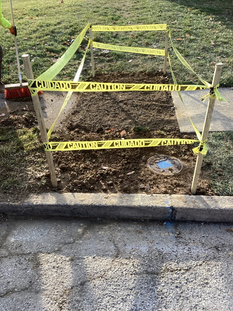 Slide of Pipeline Drain Cleaning