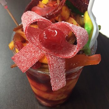 Blue Ocean Smoothies - The lady called this mangonada with gummies. - Juice Bars & Smoothies Near Me - Houston, Texas Blue Ocean Smoothies - The lady called this mangonada with gummies. - Juice Bars & Smoothies Near Me - Houston, Texas