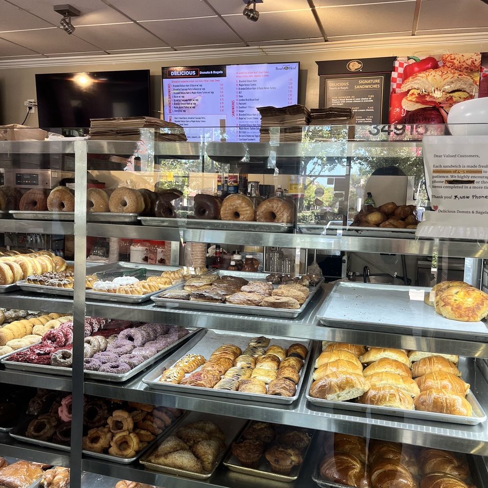 Delicious Donuts and Bagels - inside - Donuts Near Me - Newark, California Delicious Donuts and Bagels - inside - Donuts Near Me - Newark, California
