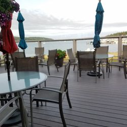 Lopez Islander Resorts - Outdoor seating area.