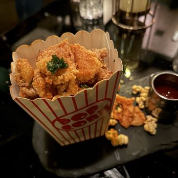 The Green Room - TRUFFLE POPCORN CHICKEN - Cocktail Bars Near Me - Burbank, California The Green Room - TRUFFLE POPCORN CHICKEN - Cocktail Bars Near Me - Burbank, California