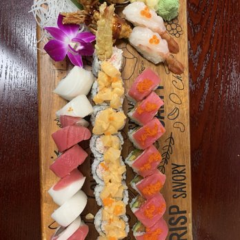 Osaka Sushi & Ramen - Tuna California Roll $17.95, Sweet Shrimp $8.50, Seaside Roll $17.95, Cherry Blossom Roll $16.95 (requested spicy Mayo for side) - Ramen Near Me - Albany, Oregon Osaka Sushi & Ramen - Tuna California Roll $17.95, Sweet Shrimp $8.50, Seaside Roll $17.95, Cherry Blossom Roll $16.95 (requested spicy Mayo for side) - Ramen Near Me - Albany, Oregon