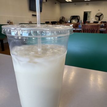 Mariscos Licenciado - Rockola musica buen ambiente, and my horchata de coco (coconut) to go! - Mexican Near Me - Anaheim, California Mariscos Licenciado - Rockola musica buen ambiente, and my horchata de coco (coconut) to go! - Mexican Near Me - Anaheim, California
