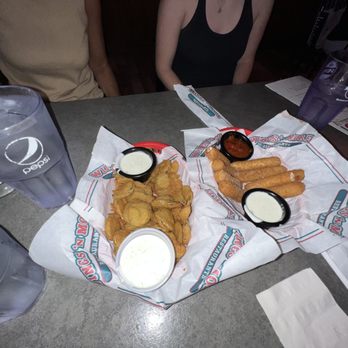 Wings 'N More - fried pickles and cheese sticks - Chicken Wings Near Me - College Station, Texas Wings 'N More - fried pickles and cheese sticks - Chicken Wings Near Me - College Station, Texas