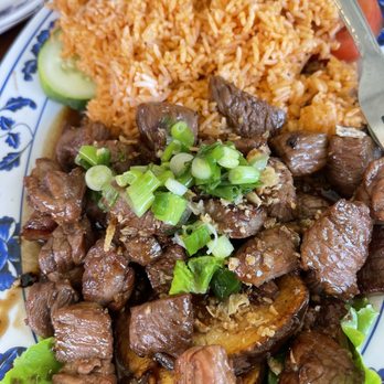Viet Huong - Bo luc lac (shaken beef). Tasty! - Vietnamese Near Me - El Monte, California Viet Huong - Bo luc lac (shaken beef). Tasty! - Vietnamese Near Me - El Monte, California