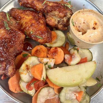 Perihelion Brewery - Gochujang Wings - Burgers Near Me - Seattle, Washington