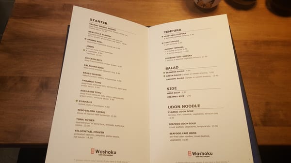 Menu photo 6 Washoku Bistro Edmonton, AB Menu photo 6 Washoku Bistro Edmonton, AB