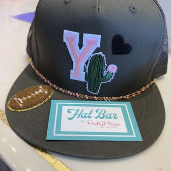Hat Bar by Pretty Please - My baseball cap plus added patches (cap is solo priced, added patches are individually priced) - Hats Near Me - Carlsbad, California