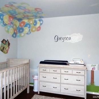 Art by Tamara Hergert - Up Pixar Movie mural by Tamara Hergert - Commissioned Artists Near Me