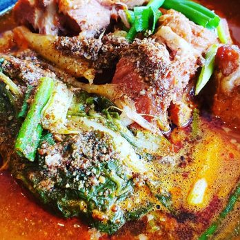 Mr Tofu House - Gamjatang [Pork Spine Stew] - Korean Near Me - Wayne, New Jersey