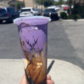 The Alley - Ube it was good but maybe next time I would get less sugars vs the regular amount added - Coffee & Tea Near Me - Fontana, California The Alley - Ube it was good but maybe next time I would get less sugars vs the regular amount added - Coffee & Tea Near Me - Fontana, California