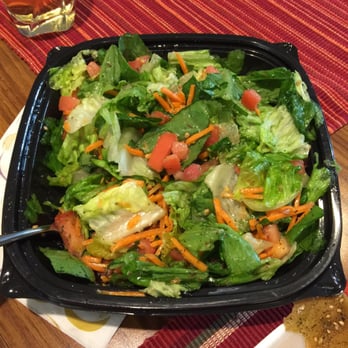 South Side 6 - Salad that comes with the mix combo. The dressing is unlike any I've ever had, hint of citrus maybe? - Delis Near Me - Bowling Green, Ohio South Side 6 - Salad that comes with the mix combo. The dressing is unlike any I've ever had, hint of citrus maybe? - Delis Near Me - Bowling Green, Ohio