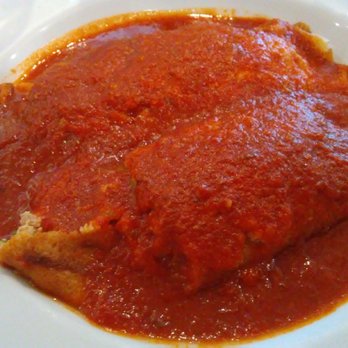 Trattoria Cattaneo - Veal canneloni - loved the filling but the sauce was bland and unappealing - Italian Near Me - Santa Rosa, California