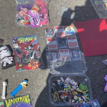 Kobey's Swap Meet - 09/24/22 I saw a 1986 Fleer #57 Michael Jordan, his $20-25,000 rookie card for only $25, but an unlicensed reprint not worth anything - Flea Markets Near Me - San Diego, California Kobey's Swap Meet - 09/24/22 I saw a 1986 Fleer #57 Michael Jordan, his $20-25,000 rookie card for only $25, but an unlicensed reprint not worth anything - Flea Markets Near Me - San Diego, California