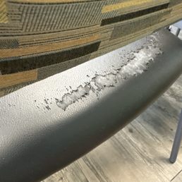 Chairs falling apart Chairs falling apart
