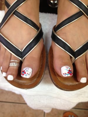 Pedicure - We are a locally-owned and operated nail salon with 10+ years in business here in Alameda! We specialize in manicures, pedicures, acrylics, gels, SNS dip nails, GelX, chrome nails and waxing. We are experts with nail design and can do any design you bring to us. Call or walk in today for an appointment!