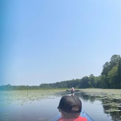 Scotland Run Park - Kayaking through the lily pads