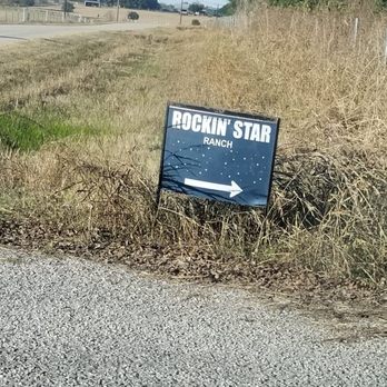 Rockin' Star Ranch - Rockin' Star Ranch Sign - Venues & Event Spaces Near Me - Brenham, Texas