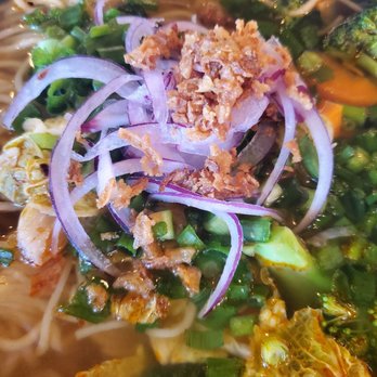 Cris and John - Vegetarian pho - Vietnamese Near Me - Dallas, Texas