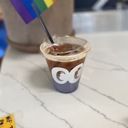 Good Time - Caramel Lavender ice coffee with oat milk