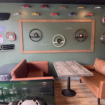 Benzo Cafe - Steering wheels and grilles~ - Themed Cafes Near Me - Burnaby, British Columbia