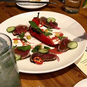 PinPoint Restaurant - Ahi tuna - New American Near Me - Wilmington, North Carolina
