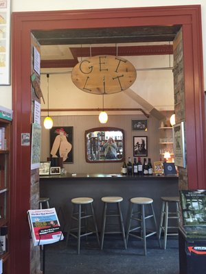 The Bookstore and Get Lit Wine Bar by null