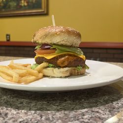 Sattva Indian - Chicken Tikka Burger
#ChickenTikkaBurgers...#Burger #LunchSpecials
